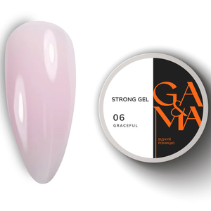Гель для зміцнення та нарощування GaMa Strong Gel №006 50 мл, Об`єм: 50 мл, Колір: 006