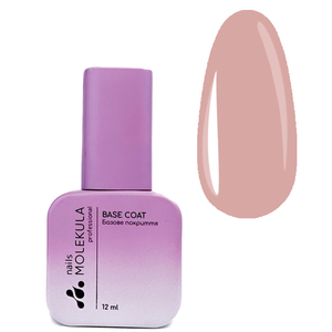 Molekula Rubber Base Nude - Coffee Cream -  камуфляжная база (кофейный крем), 12 мл, Цвет: Coffee cream