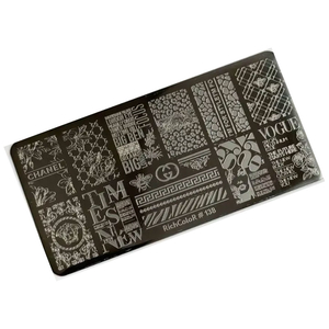 Пластина для стемпинга RichColor-138, Цвет: 138