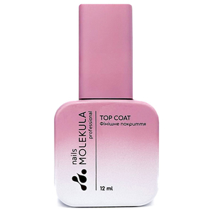Molekula Rubber No Sticky Top Coat - каучуковий топ без липкого шару, 12 мл, Об`єм: 12 мл