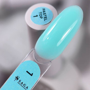 Топ без липкого шару SAGA Pastel Top №01 10 мл, Колір: 01