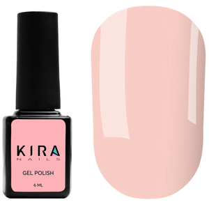 Гель-лак Kira Nails №013 (світлий персиково-рожевий, емаль), 6 мл