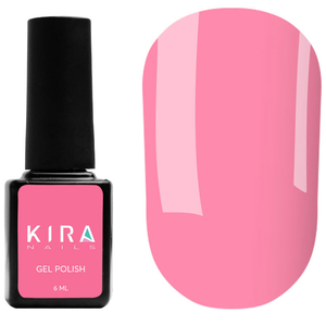 Гель-лак Kira Nails №059 (насичений рожевий, емаль), 6 мл