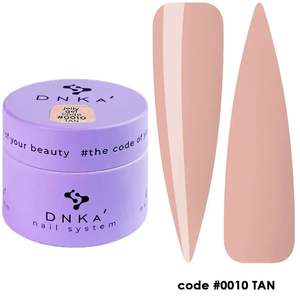 DNKa Гель-желе для ногтей Gelly Gel 0010 Tan, 15 мл, Объем: -15 мл, Цвет: 0010