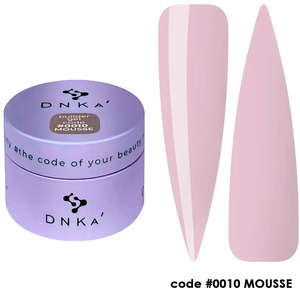 Гель для наращивания DNKa Builder Gel Mousse №0010 30 мл, Объем: -30 мл, Цвет: 0010