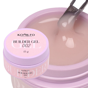 Гель для наращивания Komilfo Builder Gel 002 15 г, Объем: 15 г, Цвет: 002
