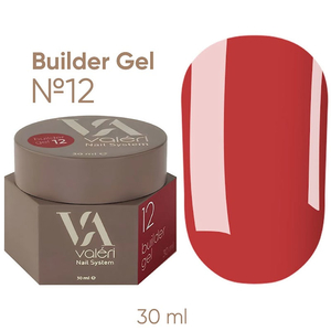 Гель для наращивания Valeri Builder Gel 12 30 мл, Объем: 30 мл, Цвет: 12
