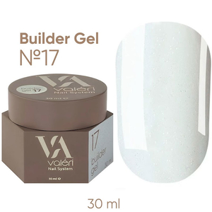 Гель для наращивания Valeri Builder Gel 17 30 мл, Объем: 30 мл, Цвет: 17