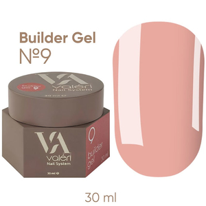 Гель для наращивания Valeri Builder Gel 9 30 мл, Объем: 30 мл, Цвет: 9
