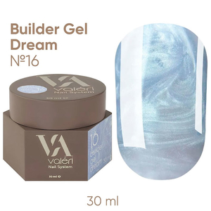 Гель для наращивания Valeri Builder Gel Dream №16 30 мл, Объем: -30 мл, Цвет: 16