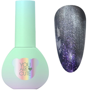 Гель-лак You Are Cute Color Gel 120 светоотражающий с эффектом кошачий глаз 5 мл, Цвет: 120