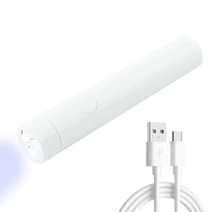 Ультрафиолетовый фонарик для маникюра на аккумуляторе и USB Led-11 3 Вт White
