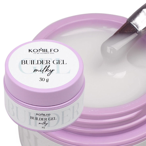 Гель для нарощування Komilfo Builder Gel Milky 30 г, Об`єм: 30 г, Колір: Milky
