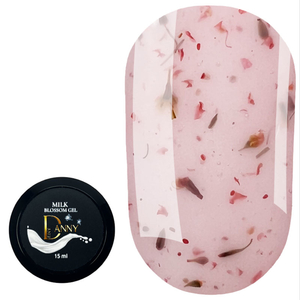 Гель із сухоцвітами DANNY Milk Blossom Gel №01 15 мл, Колір: 01