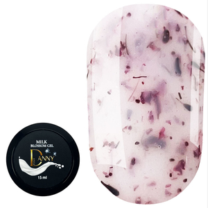 Гель із сухоцвітами DANNY Milk Blossom Gel №07 15 мл, Колір: 07