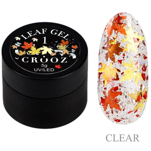 Гель для дизайна Crooz Leaf Gel 01 5 г, Цвет: 01