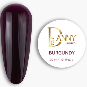 Гель для наращивания DANNY Builder Gel Burgundy Limited 30 мл, Объем: -30 мл, Цвет: Burgundy