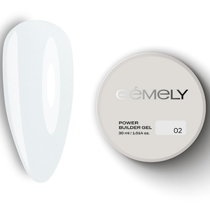 Гель для зміцнення та нарощування Gemely Power Builder gel 002 30 мл, Об`єм: 30 мл
, Колір: 002