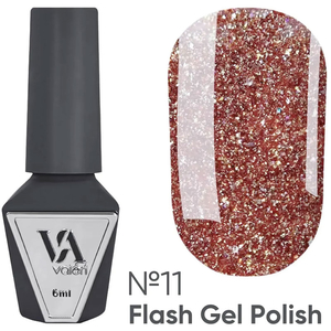 Гель-лак светоотражающий Valeri Flash №11 6 мл, Цвет: 11