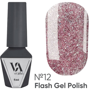 Гель-лак светоотражающий Valeri Flash №12 6 мл, Цвет: 12