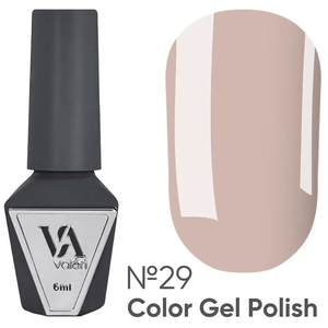 Гель-лак Valeri №029 (кофе с молоком, микроблеск), 6 мл