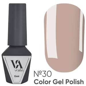 Гель-лак Valeri №030 (холодный беж, эмаль), 6 мл