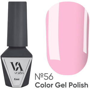 Гель-лак Valeri №056 (клубничный коктейль, эмаль), 6 мл