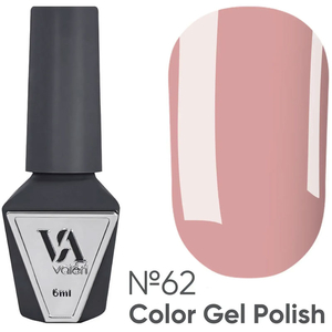 Гель-лак Valeri №062 (темный бежевый, эмаль), 6 мл
