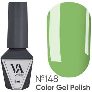Гель-лак Valeri №148 (светлый зелено-оливковый, эмаль), 6 мл