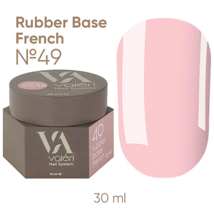 Valeri Base Color №049 (пудровый розовый), 30 мл, Объем: 30 мл, Цвет: 049
