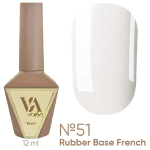 Valeri Base Opal №051 (молочный с золотистым микроблеском), 12 мл, Объем: 12 мл, Цвет: 051