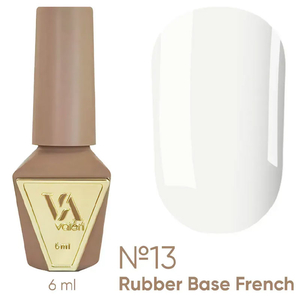 Valeri French base №013 (молочный, эмаль), 6 мл, Объем: 6 мл, Цвет: 013