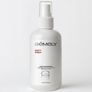 Обезжиритель для ногтей Gemely Soft Prep 100 мл, Объем: 100 мл