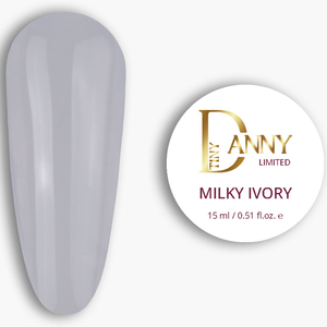 Гель для нарощування DANNY Builder Gel Milky Ivory Limited 15 мл, Об`єм: 15 мл
, Колір: Milky Ivory
