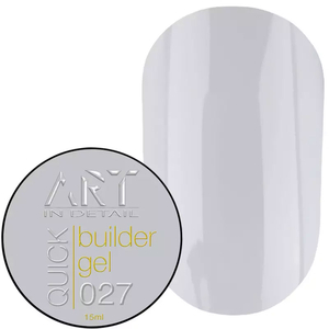 Гель для нарощування ART QUICK Builder Gel №027, 15 мл