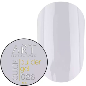 Гель для нарощування ART QUICK Builder Gel №026, 15 мл