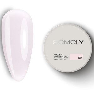 Гель для зміцнення та нарощування Gemely Power Builder gel 009 15 мл, Об`єм: 15 мл
, Колір: 009