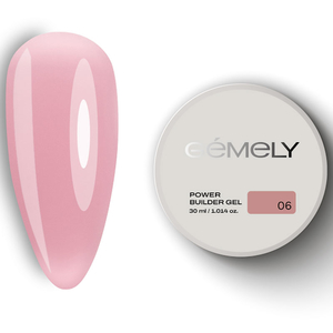 Гель для зміцнення та нарощування Gemely Power Builder gel 006 30 мл, Об`єм: 30 мл
, Колір: 006