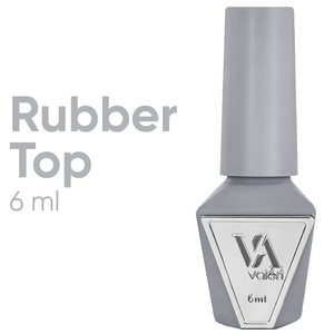 Valeri Rubber top Топ для гель-лаку, 6 мл, Об`єм: 6 мл