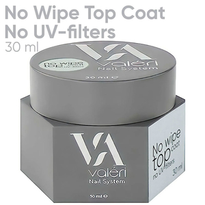 Valeri Top Non Wipe No-UV Filters, 30 мл, Об`єм: 30 мл