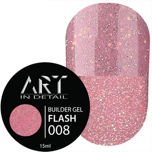 ART Builder Gel FLASH №008, 15 мл, Цвет: 008