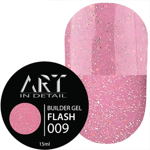 ART Builder Gel FLASH №009, 15 мл, Цвет: 009