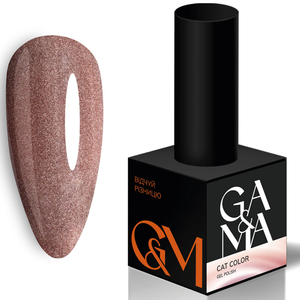 Гель-лак GA&MA Cat Color 004/Кет Колор 004 6 мл, Цвет: 004