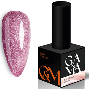 Гель-лак GA&MA Cat Color 006/Кет Колор 006 6 мл, Цвет: 006