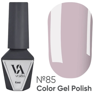 Гель-лак Valeri №085 (лилово-розовый, эмаль), 6 мл