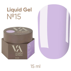 Гель Valeri Liquid Gel №015 15 мл, Объем: 15 мл, Цвет: 015