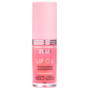 Олійка для губ ZOLA Lip Oil Bubblegum ніжно-рожева 7 мл, Колір: Bubblegum