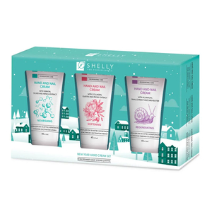 Новорічний набір кремів для рук Shelly Hand Cream Set