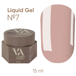 Гель Valeri Liquid Gel №007 15 мл, Объем: 15 мл, Цвет: 007