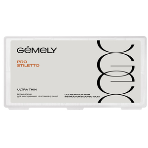 Верхні форми Gemely Upper forms Pro Stiletto Ultra Thin collaboration with @sadovec_yulia., Розмір: Stiletto